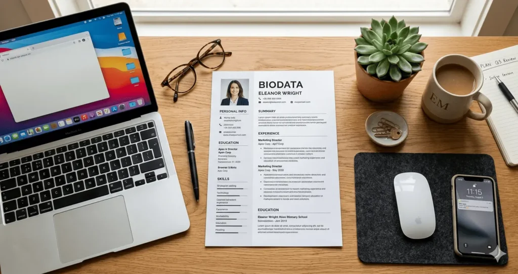 Biodata Format